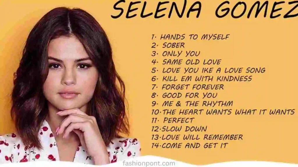 Selena Gomez Career in music: hits songs